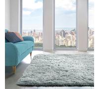Home Republic Alaska Sponged Shaggy Rug - Grey