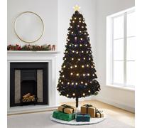 Home Republic Artificial Christmas Tree with Warm LED Lights, Realistic Green Pine in Emerald | Size: 150 cm x 15 cm Home Republic Emerald 150 cm x 15 cm