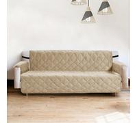 Home Republic Beige Teddy Sofa Protector Two Seater