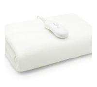 Home Republic Heated Electric Under Blanket with 3 Heat Settings in White | Size: Single Home Republic White Single