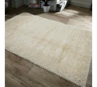 Home Republic Majestic Shaggy Rug - 60 x 110 - Cream