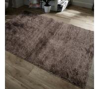 Home Republic Majestic Shaggy Rug - Chocolate