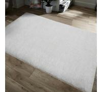 Home Republic Majestic Shaggy Rug - White