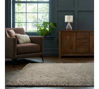 Home Republic Montana Fluffy Rug - Beige