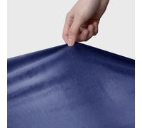 Home Republic Navy Faux Mink Stretch Fitted Sofa Cover Two Seater