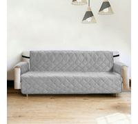 Home Republic Silver Teddy Sofa Protector Three Seater