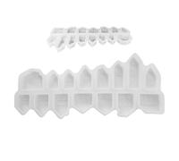 Home Resin Moulds Silicone, House Mould - Decorative Casting Mould | Decorative Craft Moulds, Plaster Moulds with 15 Cavities, Housecraft Ornament Moulds for the Table