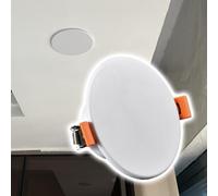 Home Round Access Panel Ceiling Spring Flush Mount - Easy Install Decorative Wall Hole Cover Plate with Spring Clips(15.0-17.0cm)