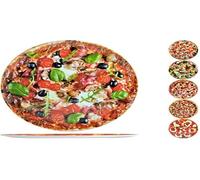 Home Round melamine pizza plate, assorted model, 33 cm, 1 piece