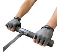 Home & Rowe Fingerless Rowing Gloves for Men & Women - Multi-Sport Fitness Gloves for Rowing, Cycling, Weightlifting XS (Fits 6.5"-7")