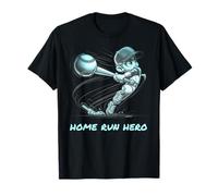 Home Run Hero Fun Softball Baseball for Boys and Men T-Shirt