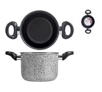 Home Salt Peper Pan, 16 cm, Aluminium, black/grey