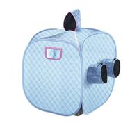 Home Sauna Kit, Portable Folding Steam Sauna SPA Room Tent Without Steamer for One Person Or Two People, Weight Loss Full Body Slimming(Two Person Blue)