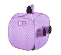 Home Sauna Kit, Portable Folding Steam Sauna SPA Room Tent Without Steamer for One Person Or Two People, Weight Loss Full Body Slimming(Two Person Purple)