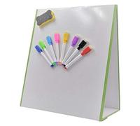 Home School A3 Tabletop Magnetic Whiteboard, 8 magnetic whiteboard pens & 1 magnetic whiteboard eraser