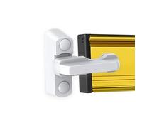 Home Secure Letterbox Lock - Internal Letterbox Security Swing Lock for uPVC & Composite Doors - Anti-Fishing Mail Guard - Easy Fit with Fixings