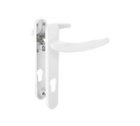 Home Secure White Upvc Door Handles - Lever Lever - 122mm