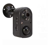 Home Security Camera, 1080p H.264 Codec Battery Powered PIR Motion Sensor Detect Night Vision Standalone Backup Surveillance Camera System | 3 - 12 Months Standby (Black)