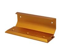 Home Security Door Lock Blemish Door Barricade Brace Garage Front Door Barricade Lock for Your Double Doors Standard Doors and French Doors-Gold.
