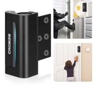 Home Security Door Lock, Upgraded Metal Door Lock for Child Safety 3 Inch Supports 800lbs Impact for Interior Swing Doors, Security Door Lock