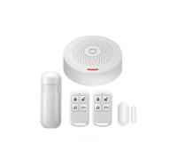 Home Security Systems Factory WIFI Home Burglar Security Wireless Tuya Alarm System Motion Detector APP Control Fire(No.2)