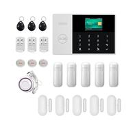 Home Security Systems WIFI+GSM GPRS APP Remote Control Home/Office/Factory Wireless Burglar Security Alarm System(GT-013-GSM-PG105-G.)