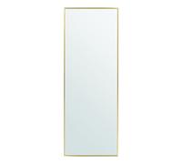 Home Selections Large Gold Full Length Aluminium Framed Mirror, 150 X 50 CM, Tempered Glass