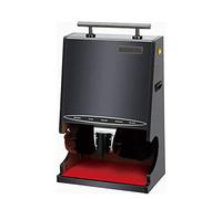 Home Shoe Polishers Vertical Shoe Polisher for Household Automatic Shoe Polisher Induction Polisher Suitable for Hotels Shopping Centers Commercial Buildings Villas Banks (Titanium)