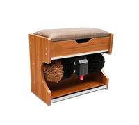 Home Shoe Shine Machine Electric Shoe Polisher for Polishing and Polishing - Portable Leather Shoe Polishing Kit (Wood Color2) (Wood Color2)