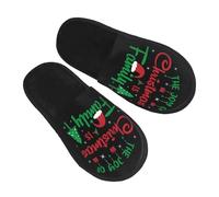 Home Slipper Jesus Is The Reason For The Christmas Season Warm Slipper Non-Slip Fluffy Slippers Unisex Scuff Slippers For Bedroom Travel Hotel M
