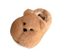 Home Slippers For Women - Cozy Indoor Slippers For Home Shoes With Cute Bear Design Comfortable Heel Coverage Soft Fleece Winter Footwear