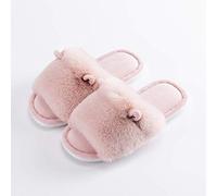 home slippers home female autumn and winter cotton slippers indoor thick-bottomed warm bedroom four seasons slip on house slippers