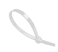 Home.smart 100 X Natural Releasable Cable Ties 300mm X 4.8mm Reusable Wire Tidy Zip Straps