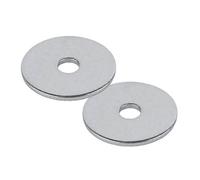 100 x Steel Backing Washers for 4.8mm Blind Pop Rivets M5 x 25mm