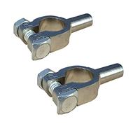 Home.smart 2 x Battery Terminals Seiwa Crimp 7mm Positive Negative for 16-25mm² Cable + -