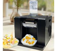 Home Snowflake Ice Machine, Korean Bingsu Shaved Ice Machine with Automatic Cleaning, Cool Slushie Maker, 60kg/24H, Touch Screen for Parties, Desserts Shops, Restaurants,Green