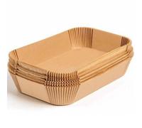 Home Source 130Pc Air Fryer Liners 22 X 14Cm Heat Resistant Disposable Non-Stick For Ninja Dual Zone Af300Uk Af400Uk