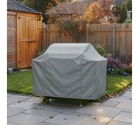 Home Source 155cm Heavy Duty 4 Burner Outdoor BBQ Protective Cover Waterproof in Grey Home Source Grey