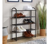 (5 Tier Shoe Rack) 4 / 5 Tier Shoe Storage Rack Footwear Stand Shelf Hallway