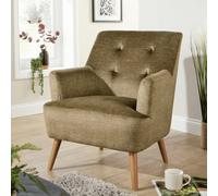 (Green) Arta Armchair Modern Accent Chair Upholstered
