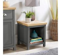 Avon Lamp Side Table Home Source Dark Grey One Size