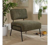 Home Source Boucle Montana Chair Olive