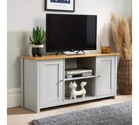 Home Source Camden Large Tv Unit Grey