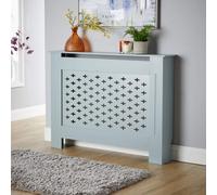 Home Source Crofton Medium Grey Radiator Cover Unit