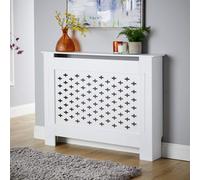 Home Source Crofton Medium White Radiator Cover Unit