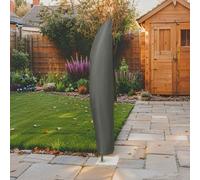 Home Source Duracover Grey 190Cm Heavy Duty Waterproof & Uv Resistant Parasol Jumbo Protective Cover