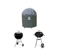 Home Source Waterproof Outdoor BBQ Cover - Durable Polyester with Drawstring Closure, Fits 4 Burner, Large, XL & Kettle Barbecues, Weatherproof Protection