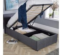 Home Source Endura Single End Lift Storage Ottoman Bed Frame