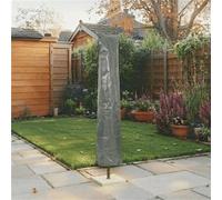 Home Source Grey 160cm Heavy Duty Waterproof Parasol Jumbo Protective Cover Home Source Grey