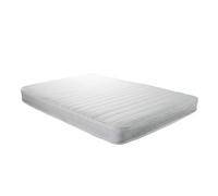 Home Source Juno 5ft King Size Hybrid Spring and Memory Foam Mattress, White